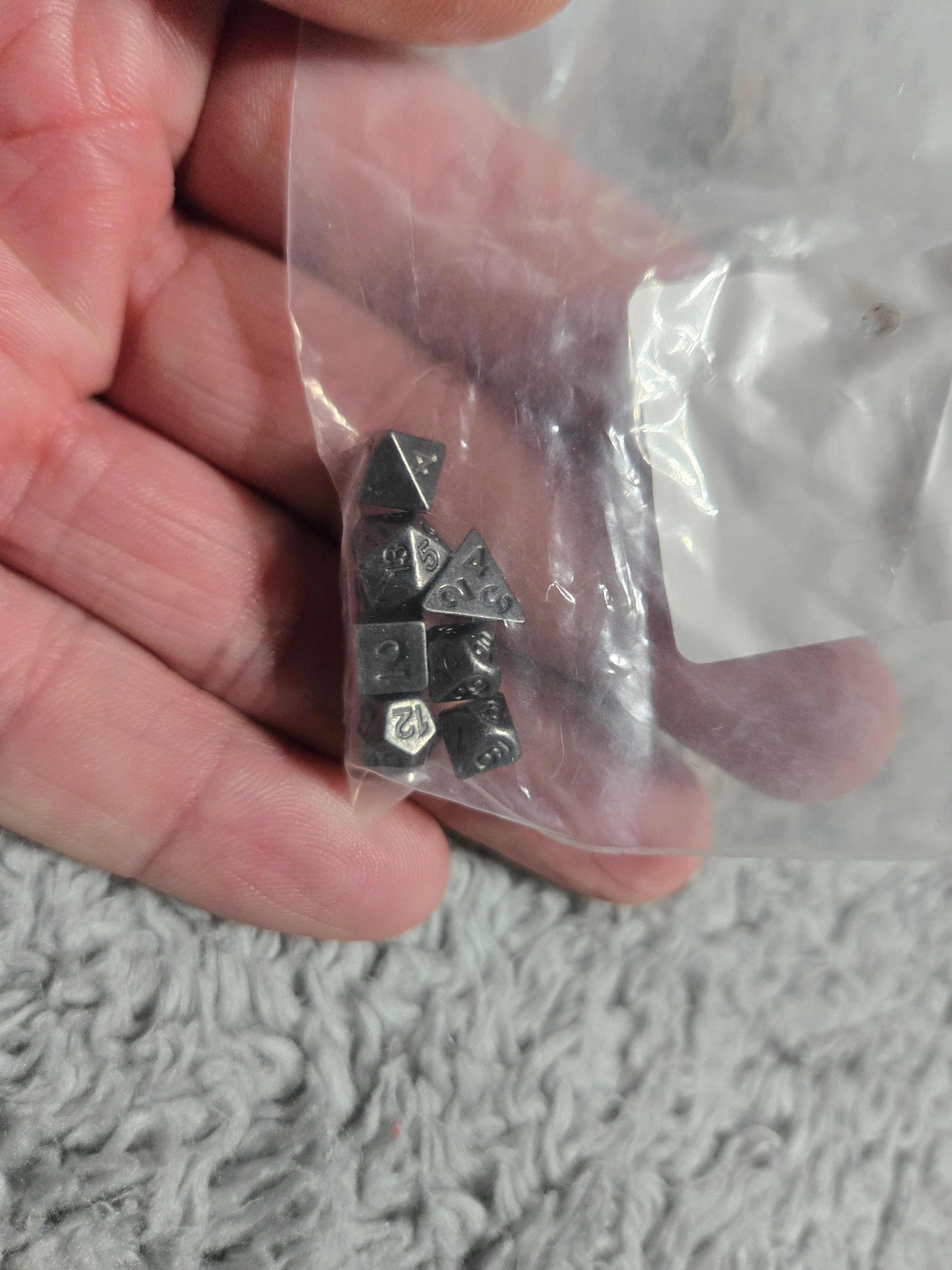Super Micro Metal Dice sets