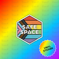 Safe Space Vinyl Sticker