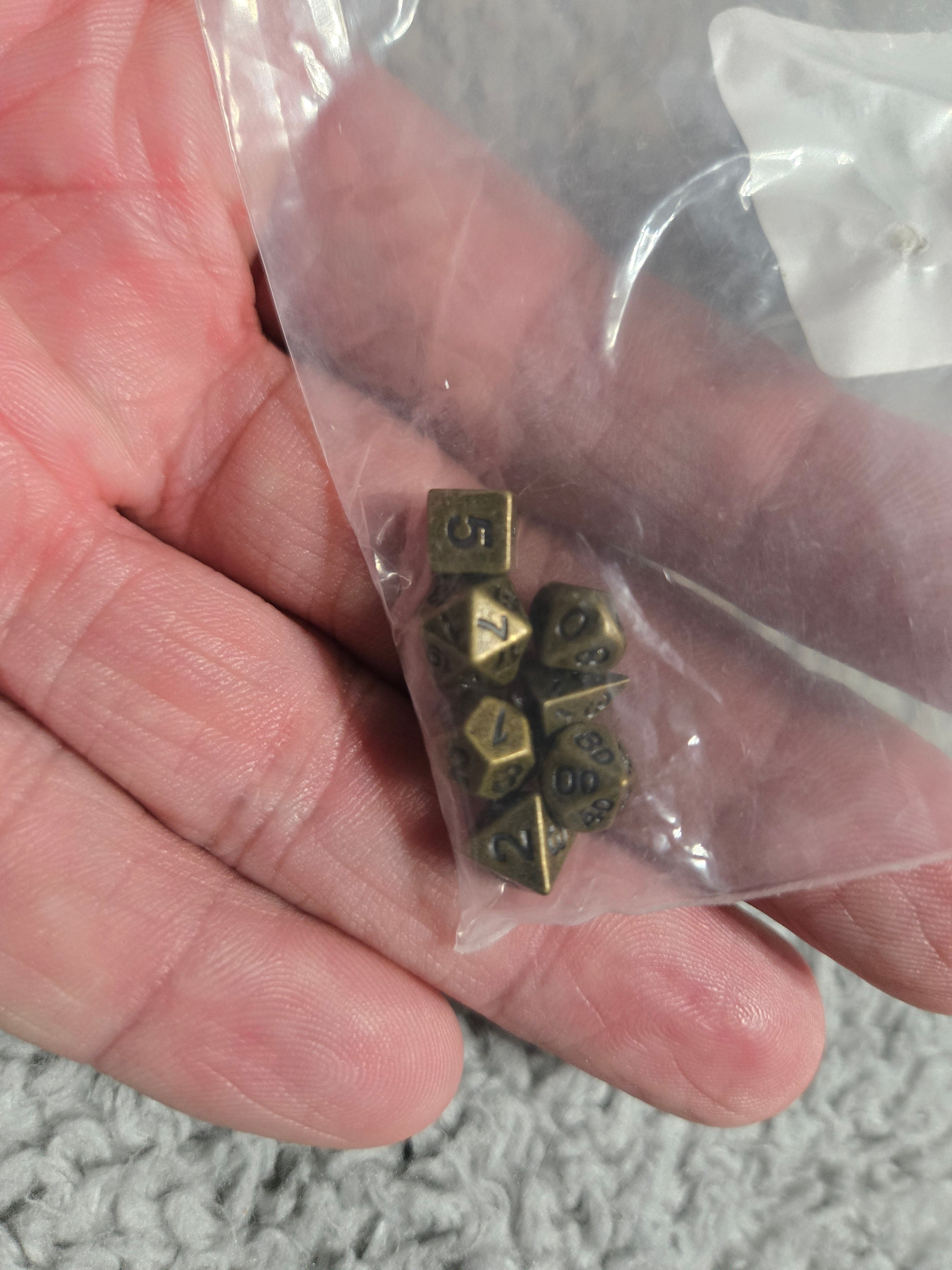 Super Micro Metal Dice sets