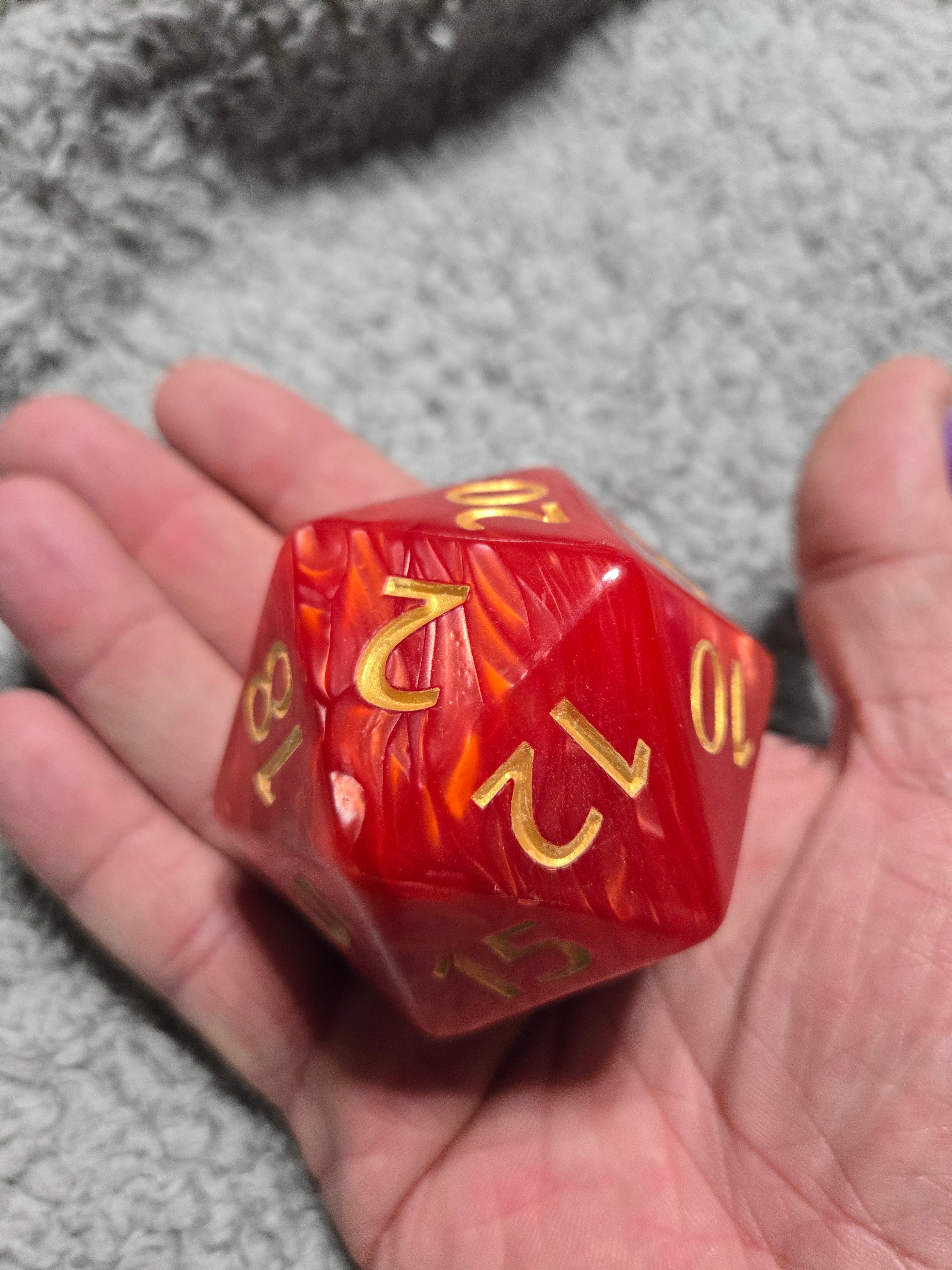 55mm Giant D20 Dice