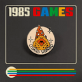 Enamel Gamer Pin: Lizard Wizard