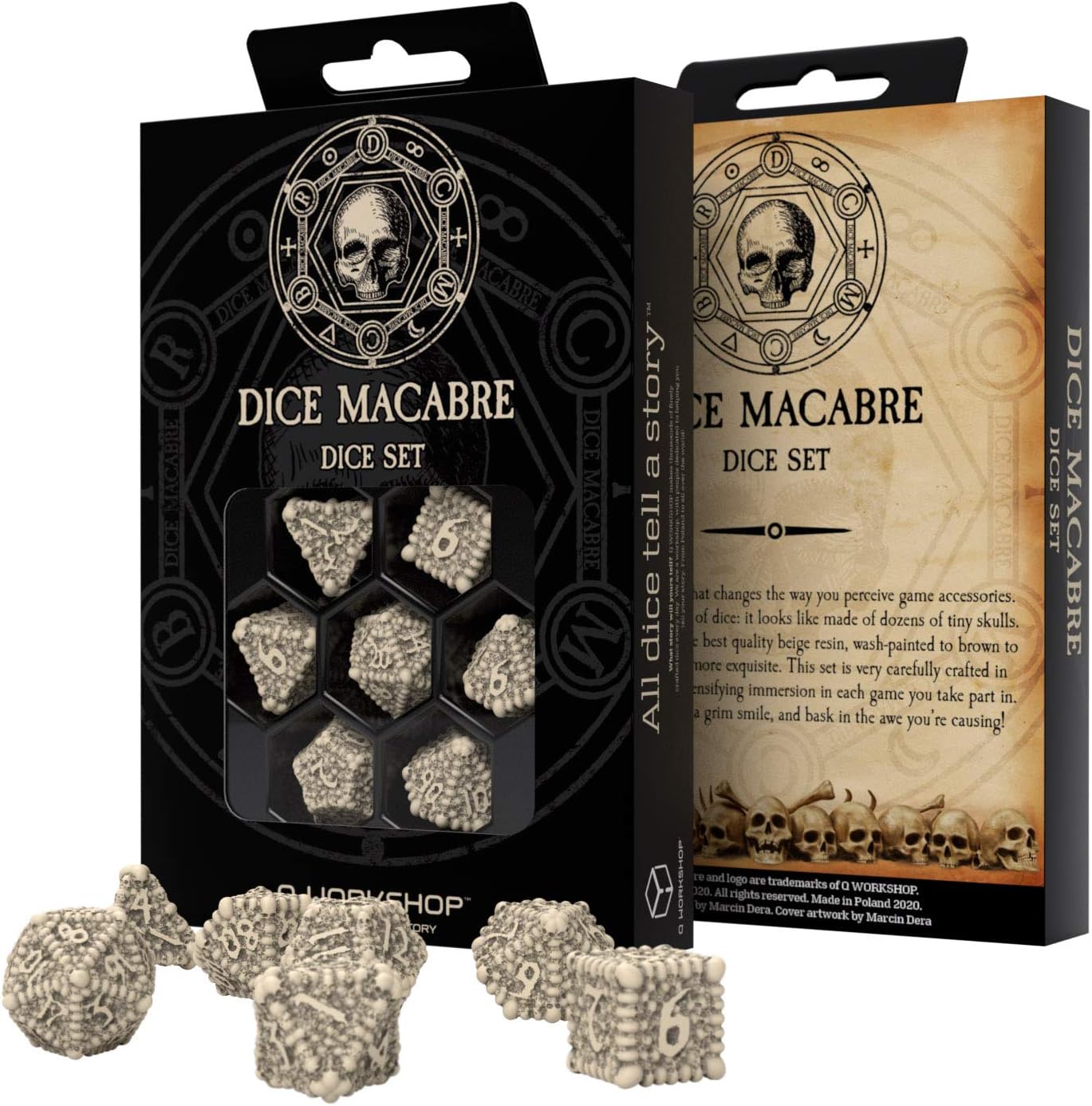 Macabre Dice Set