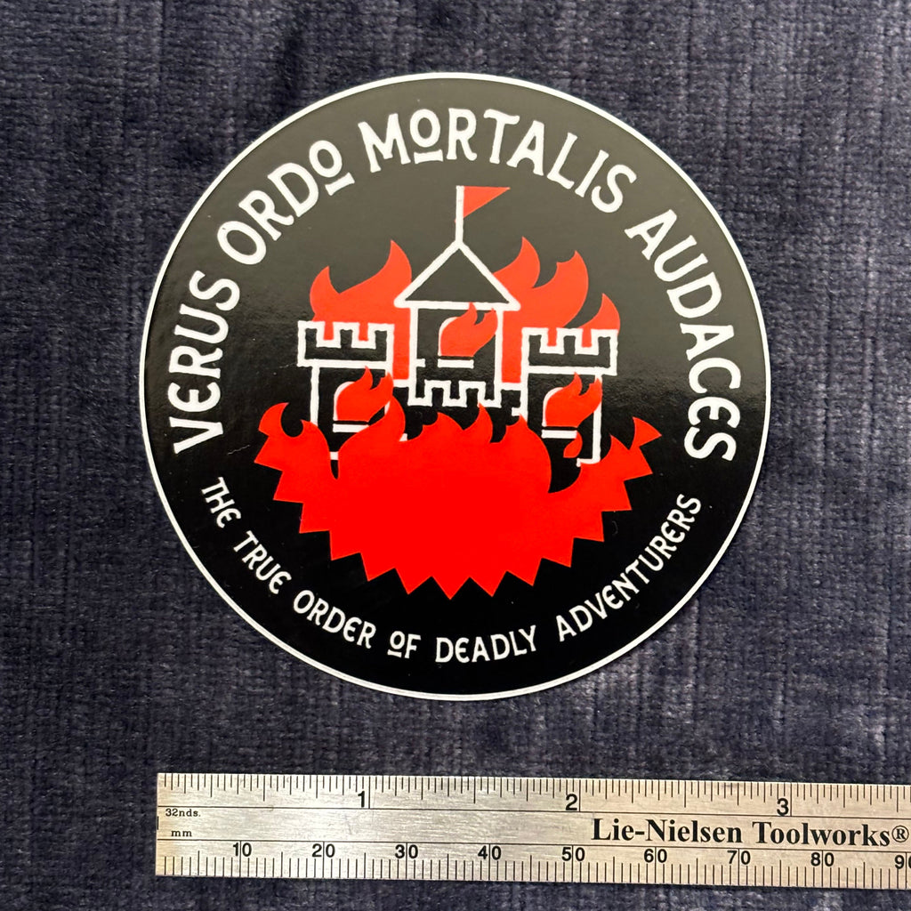 The Order of Murder Hobos Vinyl Sticker – For Chaotic Adventurers Only