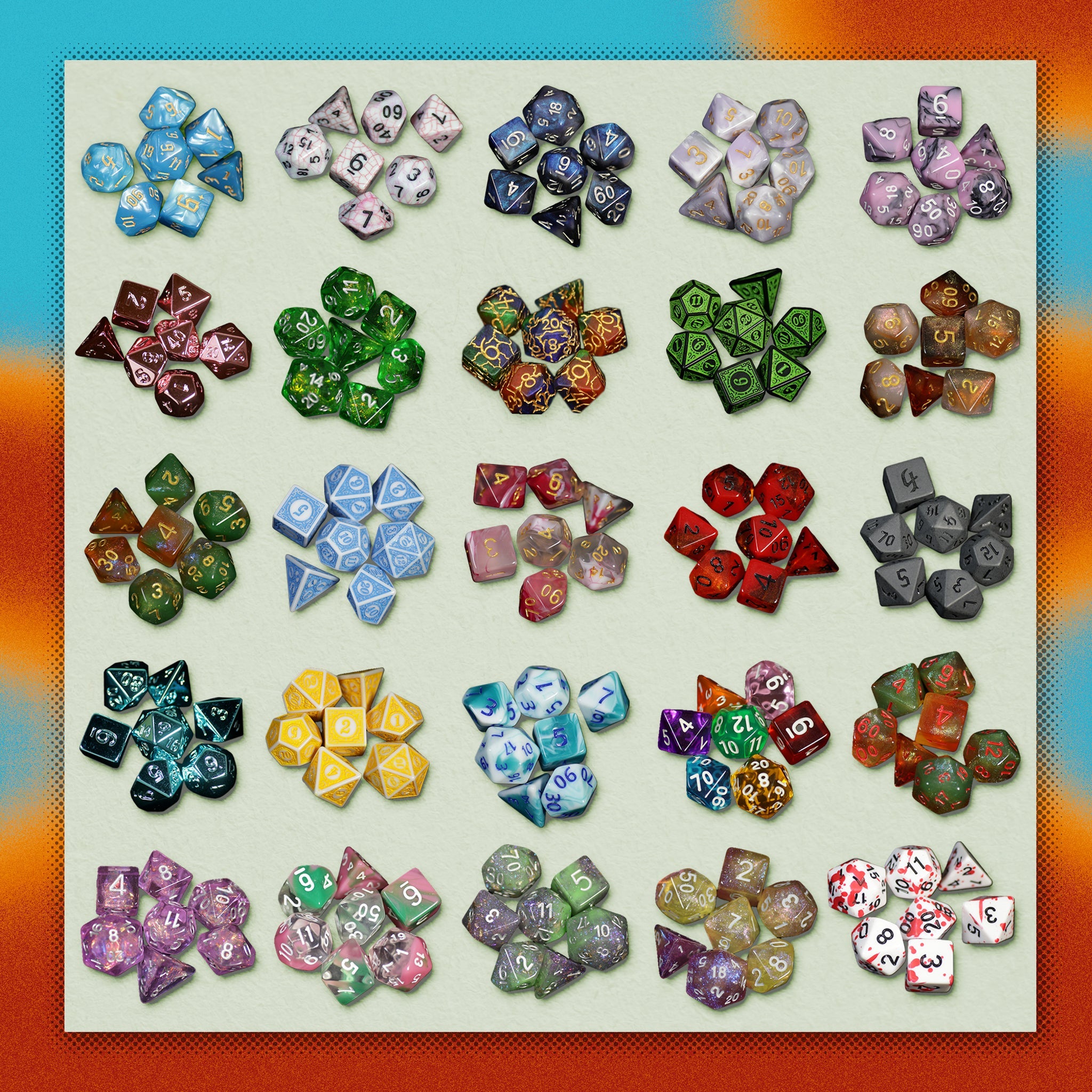 Mystery Dice Set – Hundreds of Different Dice