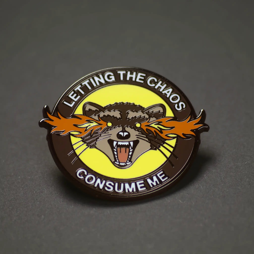Enamel Gamer Pin: Chaos Consume Me