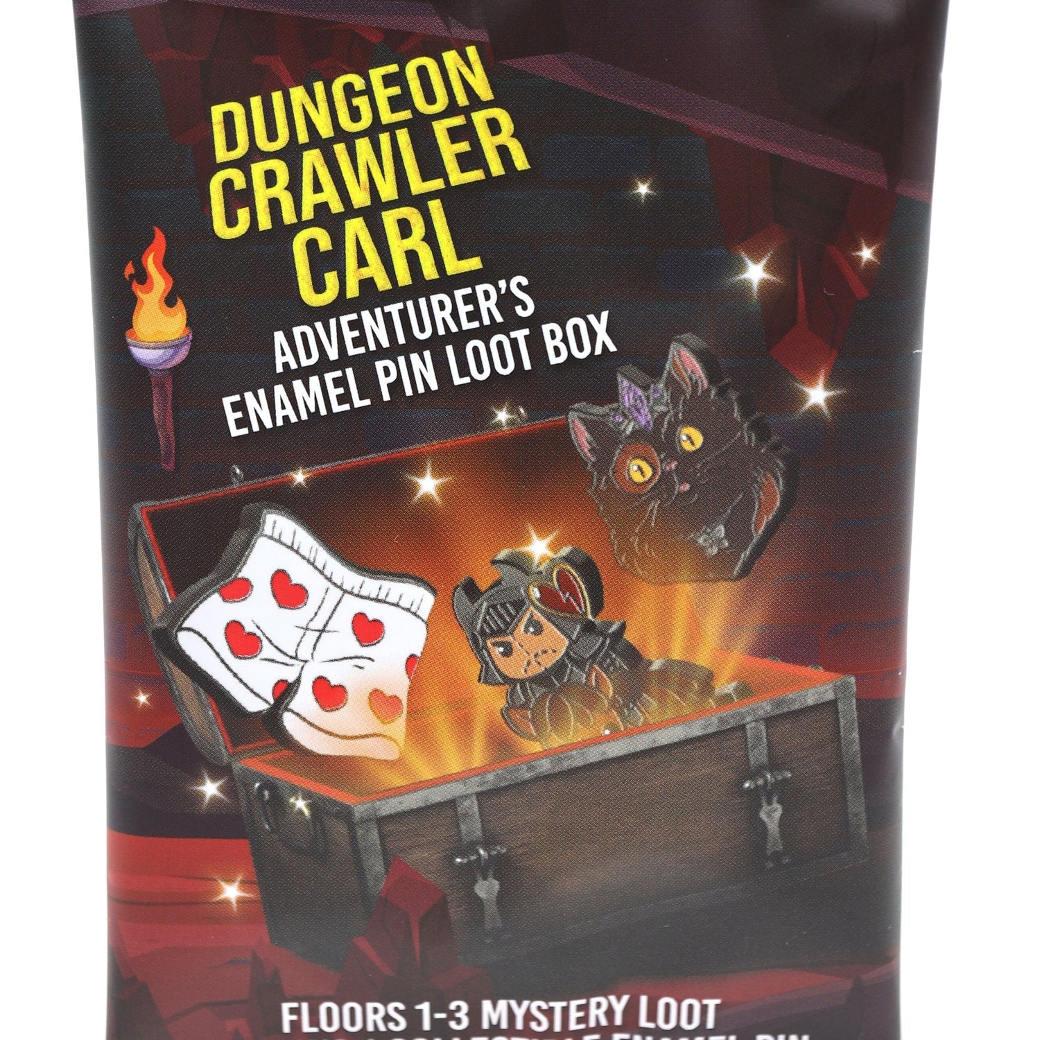 Dungeon Crawler Carl Adventurer's Pin Loot Box: Floors 1-3