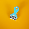 PTSD Ribbon Pin | Support PTSD Awareness Hard Enamel Brooch With Locking Back