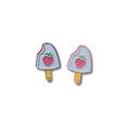 Strawberry Enamel Pin - Cute Ice Cream Lapel Pin Brooch With Gold Or Pink Metal