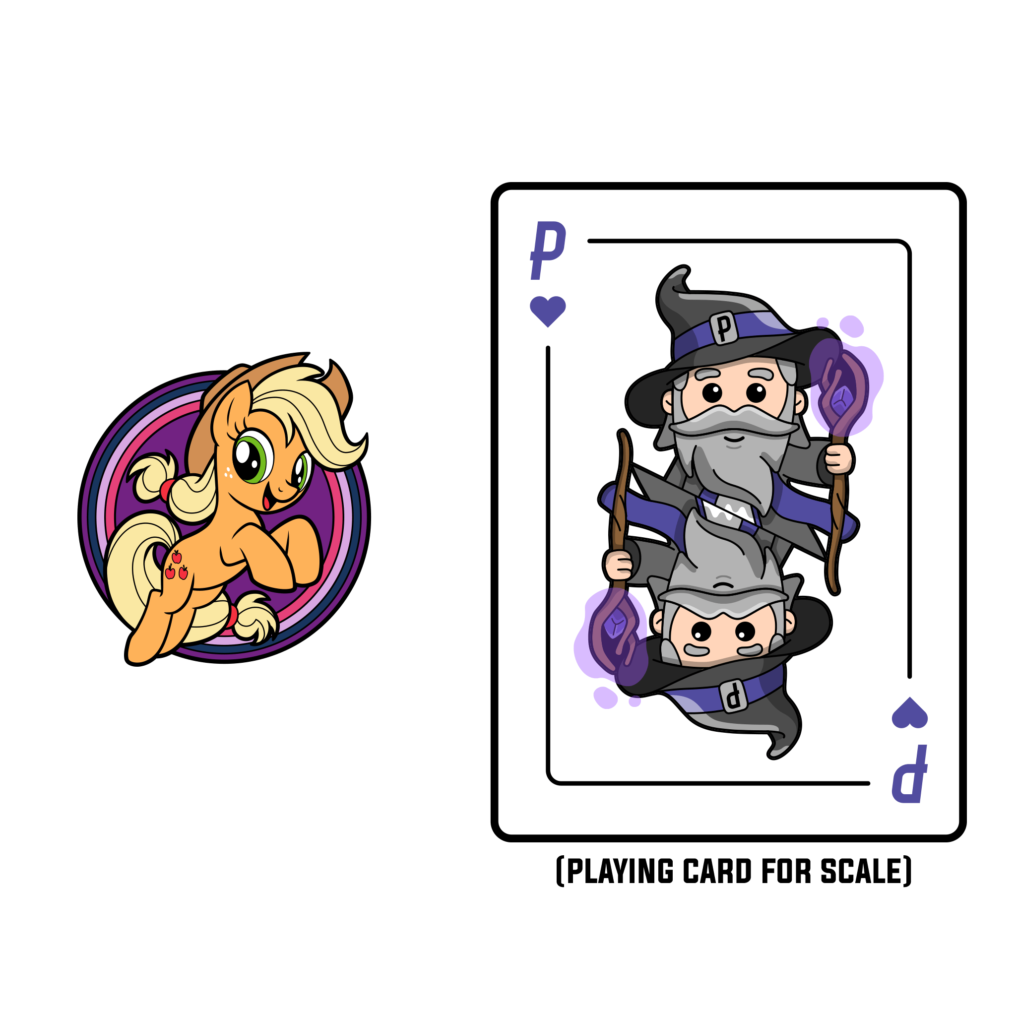 My Little Pony - Applejack Official AR Pin