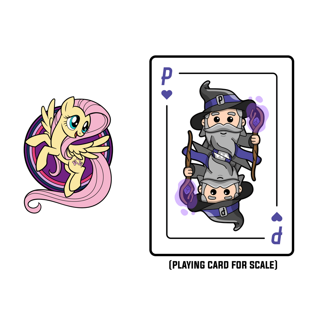 My Little Pony - Fluttershy Official AR Pin