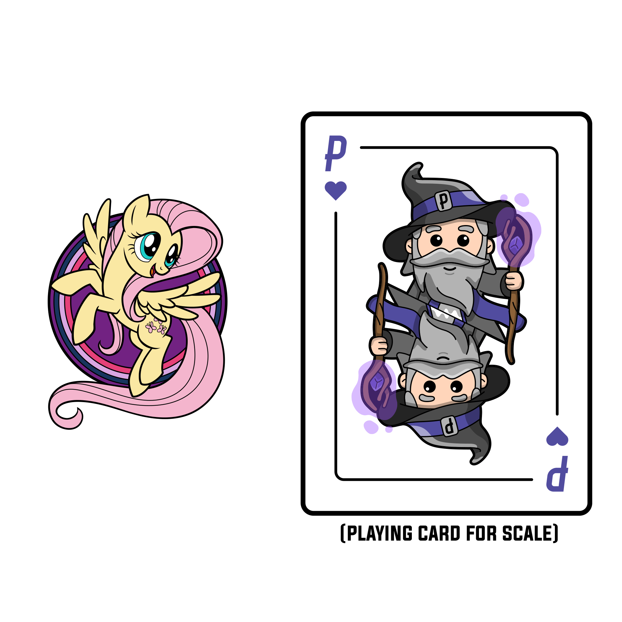 My Little Pony - Fluttershy Official AR Pin