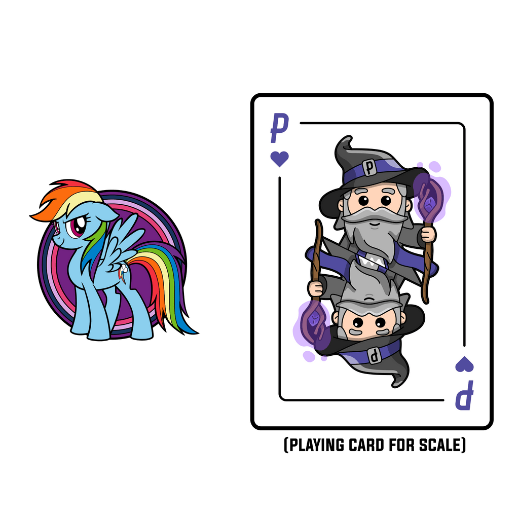 My Little Pony - Rainbow Dash Official AR Pin
