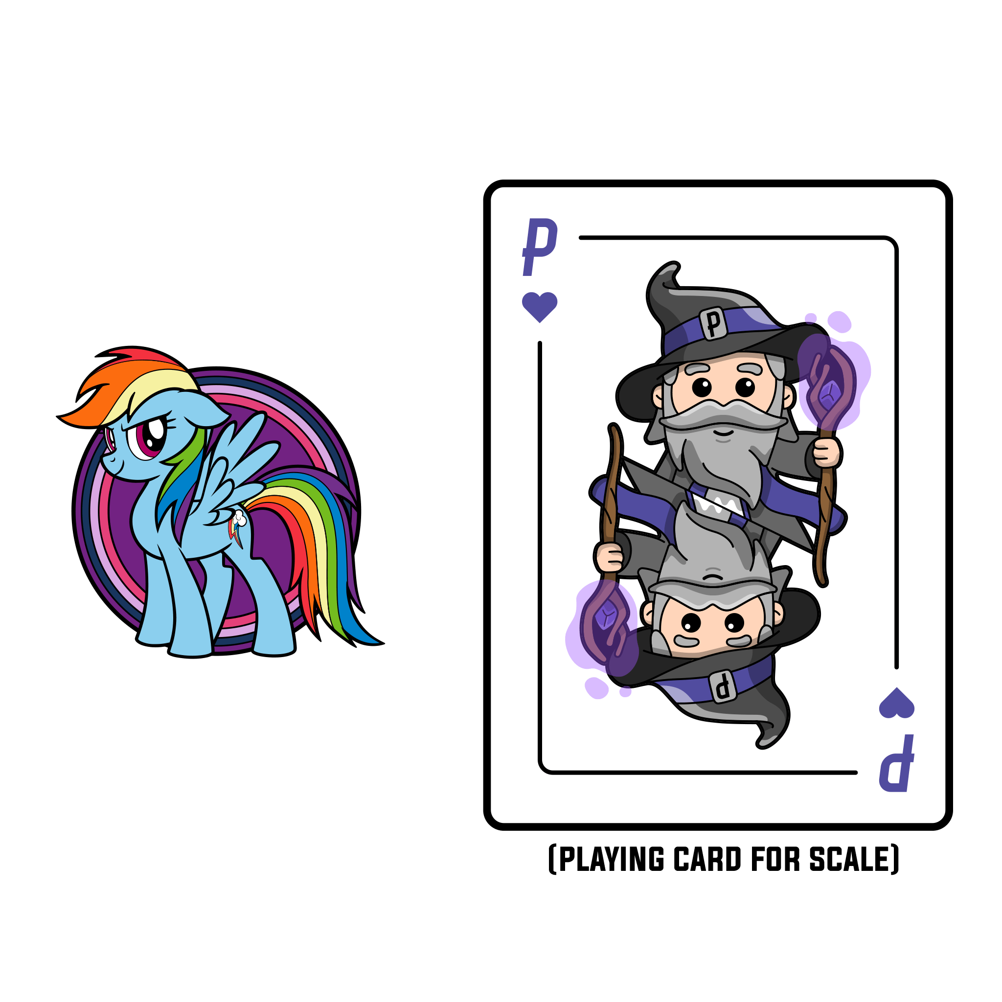 My Little Pony - Rainbow Dash Official AR Pin