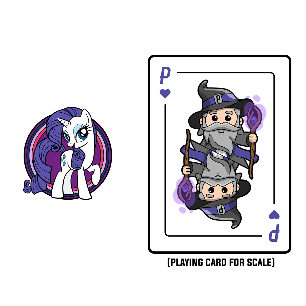My Little Pony - Rarity Official AR Pin
