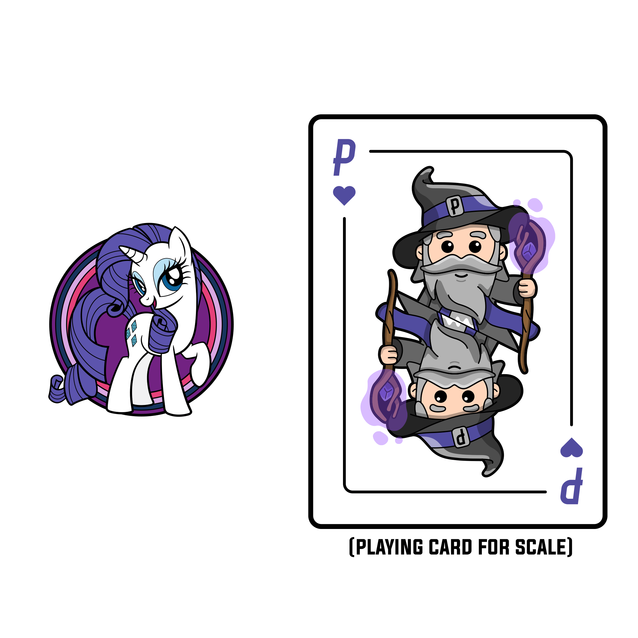 My Little Pony - Rarity Official AR Pin
